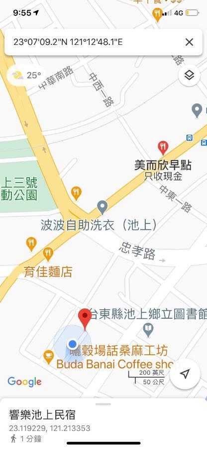 響樂池上電梯民宿1663 Chishang Music Guesthouse Exterior photo